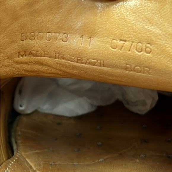 Martin Dingman 530073 Glove Leather Driving Loafers Size 11 Made in Brazil main image 7